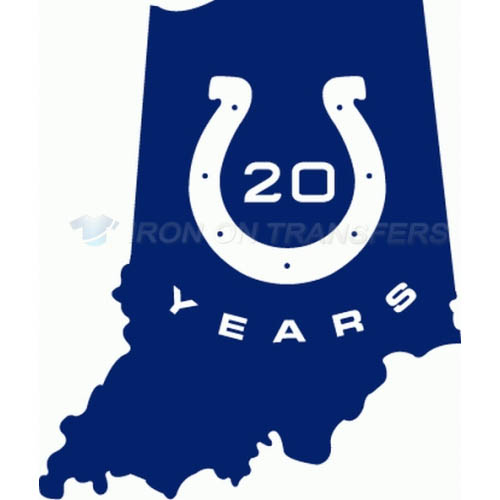 Indianapolis Colts Iron-on Stickers (Heat Transfers)NO.543